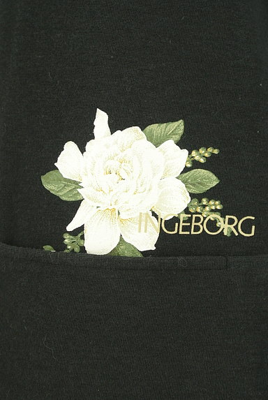 INGEBORG（インゲボルグ）の古着「花柄プリント七分袖カットソー（カットソー・プルオーバー）」大画像５へ