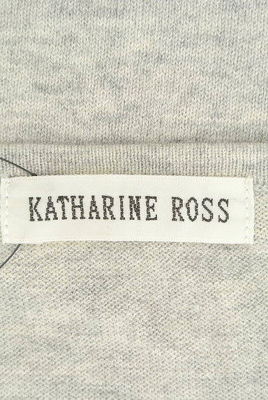 KATHARINE ROSS（キャサリンロス）の古着「デコルテレース切替ニット（ニット）」大画像６へ