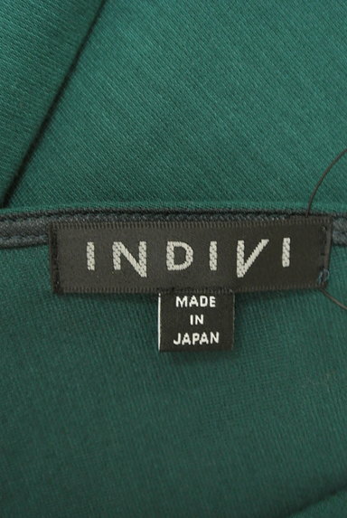 INDIVI（インディヴィ）の古着「バックツイストカラーカットソー（カットソー・プルオーバー）」大画像６へ