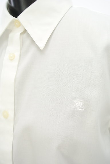 Ralph Lauren（ラルフローレン）の古着「ワンポイント刺繍シアーコットンシャツ（カジュアルシャツ）」大画像４へ