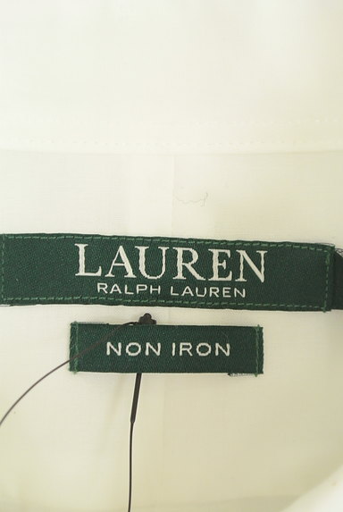 Ralph Lauren（ラルフローレン）の古着「ワンポイント刺繍シアーコットンシャツ（カジュアルシャツ）」大画像６へ