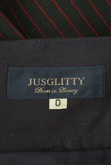 JUSGLITTY（ジャスグリッティー）の古着「リボン付ハイウエスト膝丈タイトスカート（スカート）」大画像６へ