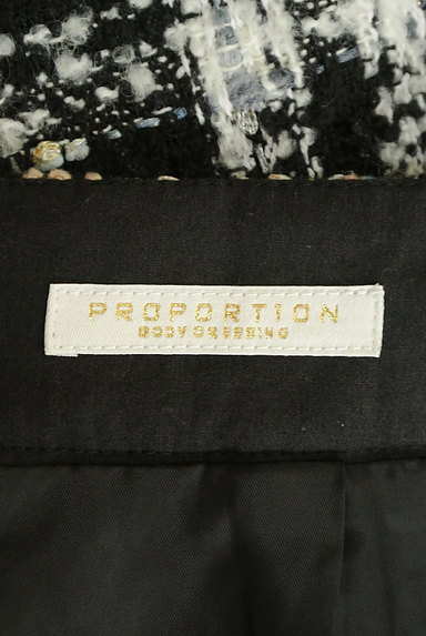 PROPORTION BODY DRESSING（プロポーションボディ ドレッシング）の古着「ラメチェック柄ふんわりスカート（スカート）」大画像６へ
