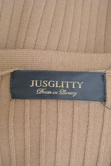 JUSGLITTY（ジャスグリッティー）の古着「秋色リブニットアンサンブル（アンサンブル）」大画像６へ