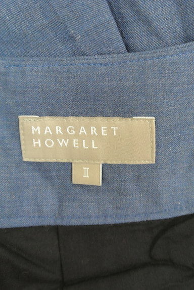 MARGARET HOWELL（マーガレットハウエル）の古着「大人のタックフレアスカート（ロングスカート・マキシスカート）」大画像６へ