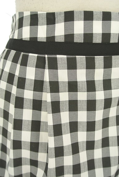 MERCURYDUO（マーキュリーデュオ）の古着「裾レースチェック柄ミニスカート（ミニスカート）」大画像４へ