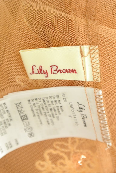 Lily Brown（リリーブラウン）の古着「花刺繍シアーワンピース（ワンピース・チュニック）」大画像６へ