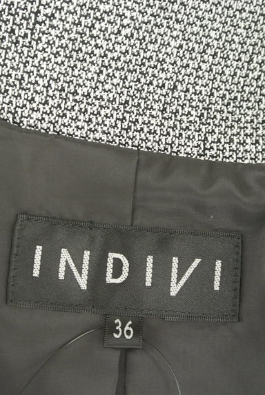 INDIVI（インディヴィ）の古着「ラメテーラードジャケット（ジャケット）」大画像６へ