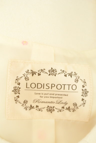 LODISPOTTO（ロディスポット）の古着「ファー袖リボン付きノーカラーコート（コート）」大画像６へ