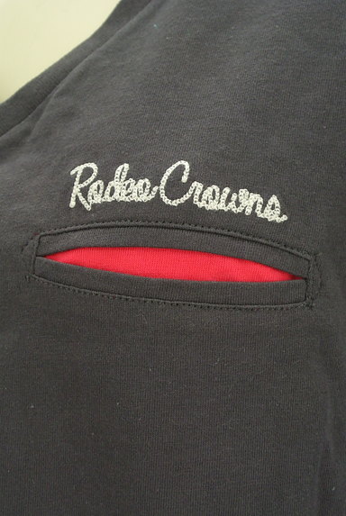 RODEO CROWNS（ロデオクラウン）の古着「スカル×ロゴプリントTシャツ（Ｔシャツ）」大画像４へ