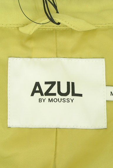 AZUL by moussy（アズールバイマウジー）の古着「エコなピスタチオトレンチコート（トレンチコート）」大画像６へ