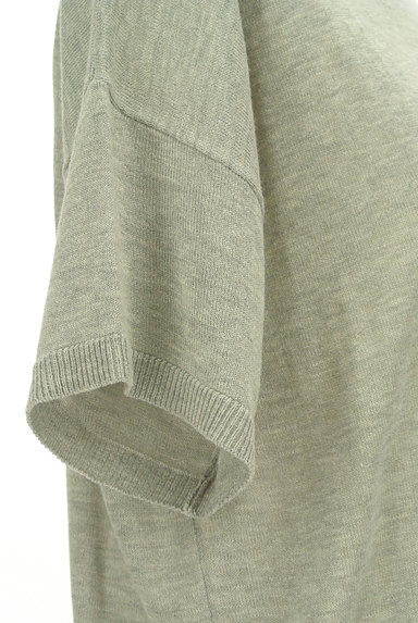 SM2（サマンサモスモス）の古着「ポケット５分袖ゆったりニット（ニット）」大画像５へ