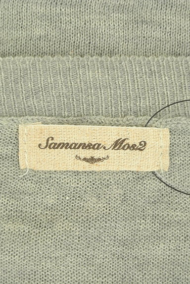 SM2（サマンサモスモス）の古着「ポケット５分袖ゆったりニット（ニット）」大画像６へ