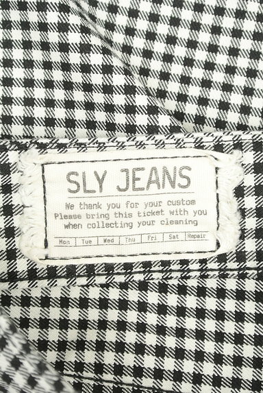 SLY（スライ）の古着「スリムギンガムスキニーパンツ（パンツ）」大画像６へ