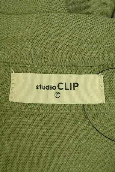 studio CLIP（スタディオクリップ）の古着「ゆったりギャザーシャツワンピース（ワンピース・チュニック）」大画像６へ