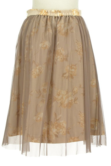 KATHARINE ROSS（キャサリンロス）の古着「花柄チュールフレアスカート（スカート）」大画像２へ