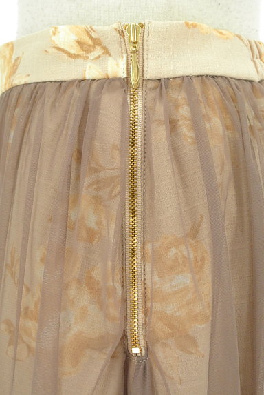 KATHARINE ROSS（キャサリンロス）の古着「花柄チュールフレアスカート（スカート）」大画像４へ