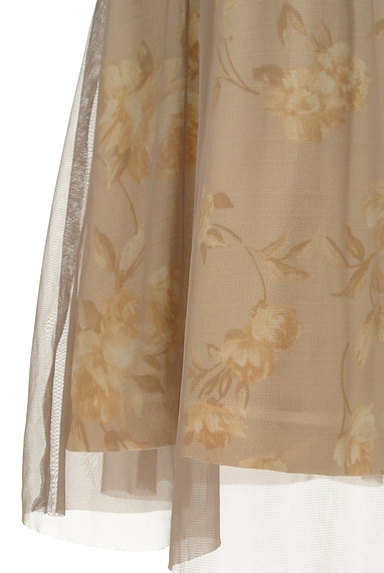 KATHARINE ROSS（キャサリンロス）の古着「花柄チュールフレアスカート（スカート）」大画像５へ