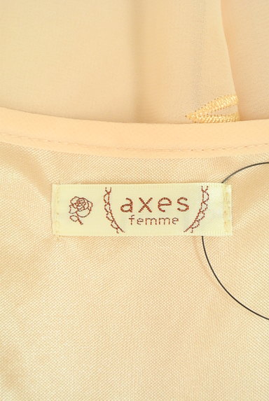axes femme（アクシーズファム）の古着「スカラップ刺繍シフォンワンピ（ワンピース・チュニック）」大画像６へ