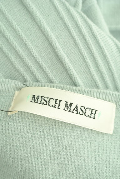 MISCH MASCH（ミッシュマッシュ）の古着「レースチュール袖ニットワンピース（ワンピース・チュニック）」大画像６へ