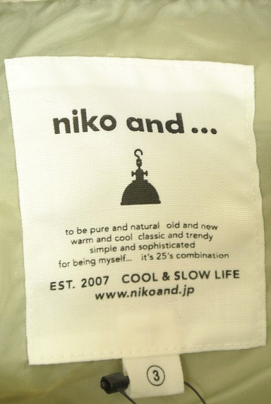 niko and...（ニコ アンド）の古着「ドロップショルダータック袖ショートコート（コート）」大画像６へ