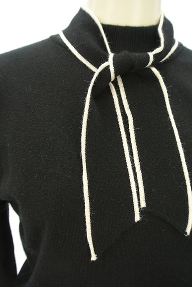 Couture Brooch（クチュールブローチ）の古着「クラシカルニットワンピ（ワンピース・チュニック）」大画像４へ