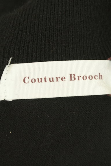 Couture Brooch（クチュールブローチ）の古着「クラシカルニットワンピ（ワンピース・チュニック）」大画像６へ