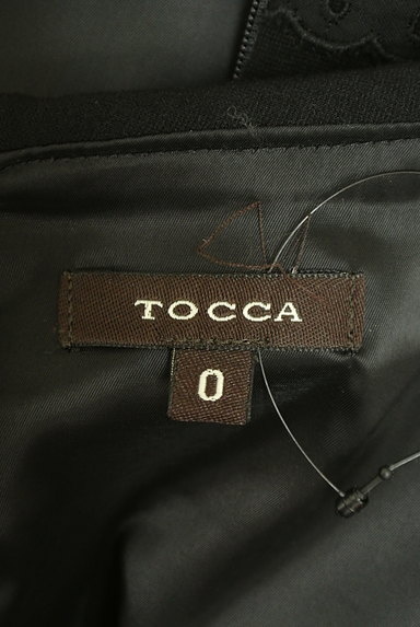 TOCCA（トッカ）の古着「リボン柄ウール切替ワンピース（ワンピース・チュニック）」大画像６へ