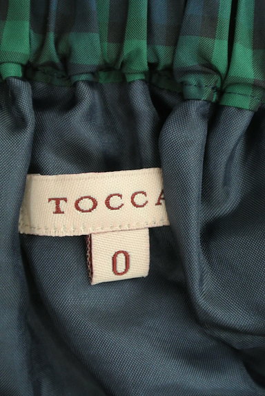 TOCCA（トッカ）の古着「チェック×花柄タックスカート（スカート）」大画像６へ