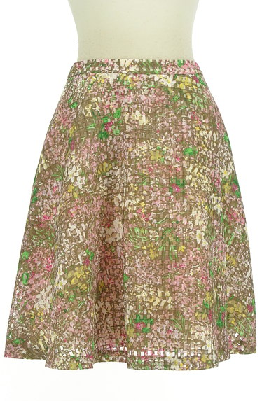 TOCCA（トッカ）の古着「オーガンジー花柄フレアスカート（スカート）」大画像１へ