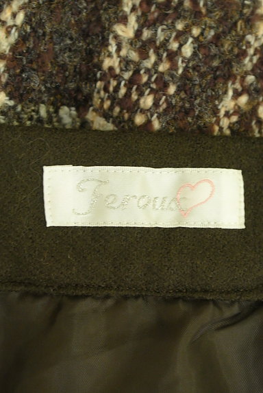Feroux（フェルゥ）の古着「ウールチェック柄スカート（スカート）」大画像６へ