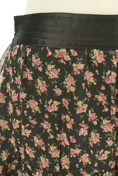 Feroux（フェルゥ）の古着「小花柄シフォンミニスカート（ミニスカート）」大画像４へ