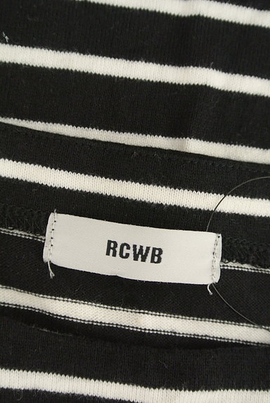 RODEO CROWNS（ロデオクラウン）の古着「ワンポイント刺繍膝丈ボーダーワンピ（ワンピース・チュニック）」大画像６へ