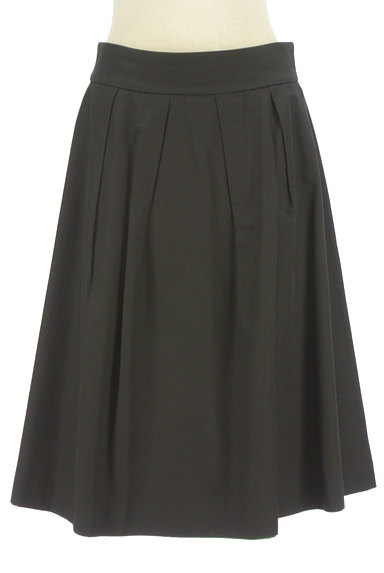 Tiara（ティアラ）の古着「黒×緑リバーシブル膝下丈スカート（スカート）」大画像１へ