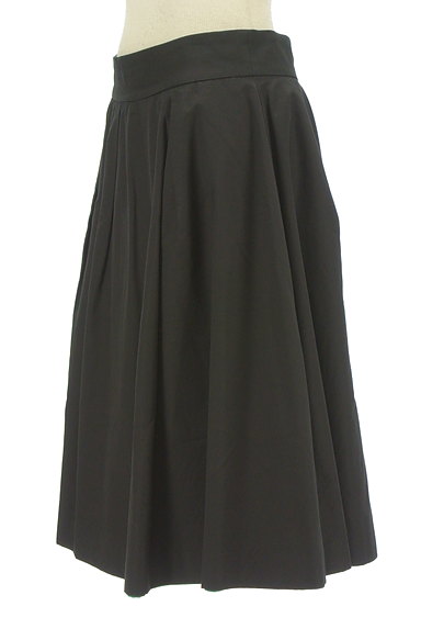 Tiara（ティアラ）の古着「黒×緑リバーシブル膝下丈スカート（スカート）」大画像３へ