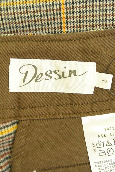 Dessin（デッサン）の古着「チェック柄ストレートパンツ（パンツ）」大画像６へ