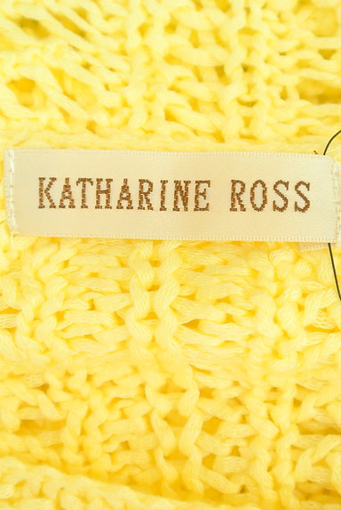 KATHARINE ROSS（キャサリンロス）の古着「ローゲージドロップショルダーニット（ニット）」大画像６へ