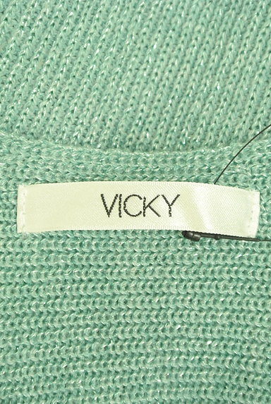 VICKY（ビッキー）の古着「ボートネックきらきらラメニット（ニット）」大画像６へ