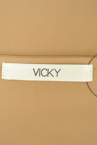 VICKY（ビッキー）の古着「パールたっぷりフレア袖ブラウス（カットソー・プルオーバー）」大画像６へ