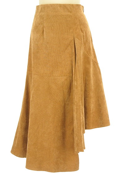 REDYAZEL（レディアゼル）の古着「アシンメトリー微光沢ロングスカート（ロングスカート・マキシスカート）」大画像１へ