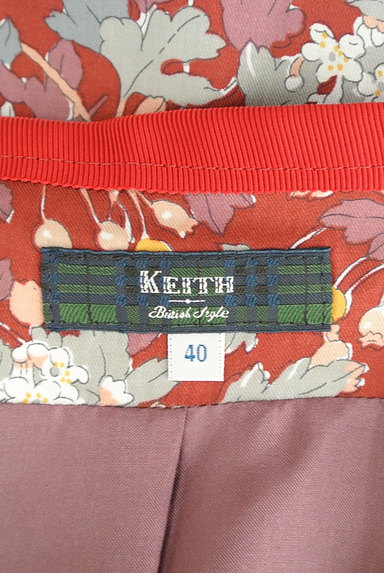 KEITH（キース）の古着「フラワーフレアスカート（ロングスカート・マキシスカート）」大画像６へ