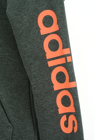 adidas（アディダス）の古着「ロゴプリントスウェットパーカー（スウェット・パーカー）」大画像５へ