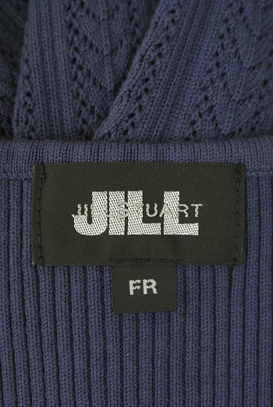 JILL by JILLSTUART（ジルバイジルスチュアート）の古着「透かし編みニットワンピ＋カーディガン（ツーピース（ジャケット＋ワンピース））」大画像６へ