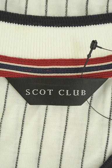 SCOT CLUB（スコットクラブ）の古着「ドロップショルダーロゴシアーカットソー（カットソー・プルオーバー）」大画像６へ