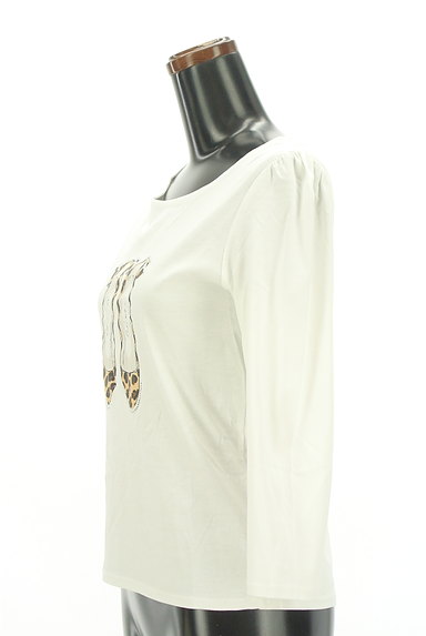 Couture Brooch（クチュールブローチ）の古着「ラインストーン付きプリントカットソー（Ｔシャツ）」大画像３へ
