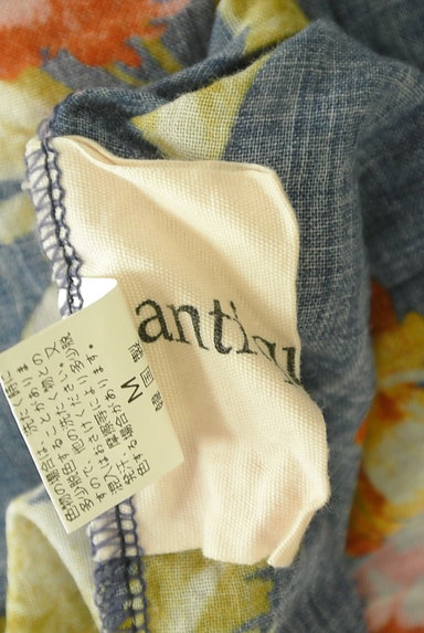antiqua（アンティカ）の古着「シアー花柄ドルマンロングシャツ（カジュアルシャツ）」大画像６へ