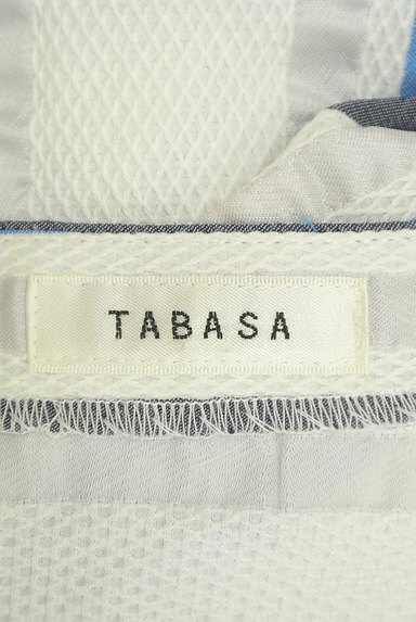 TABASA（タバサ）の古着「ボーダーミニワンピース（ワンピース・チュニック）」大画像６へ