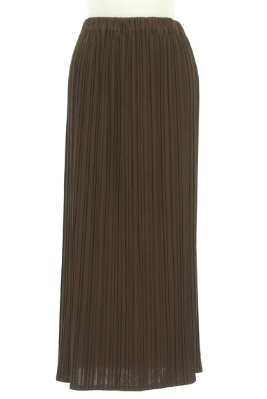 ITALIYA（伊太利屋）の古着「微光沢プリーツロングスカート（ロングスカート・マキシスカート）」大画像１へ