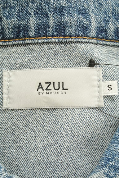 AZUL by moussy（アズールバイマウジー）の古着「ドロップショルダーデニムジャケット（ジャケット）」大画像６へ