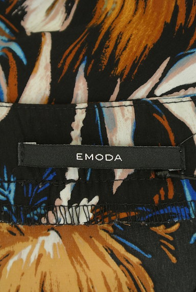 EMODA（エモダ）の古着「ボタニカル柄ロングシャツワンピース（ワンピース・チュニック）」大画像６へ